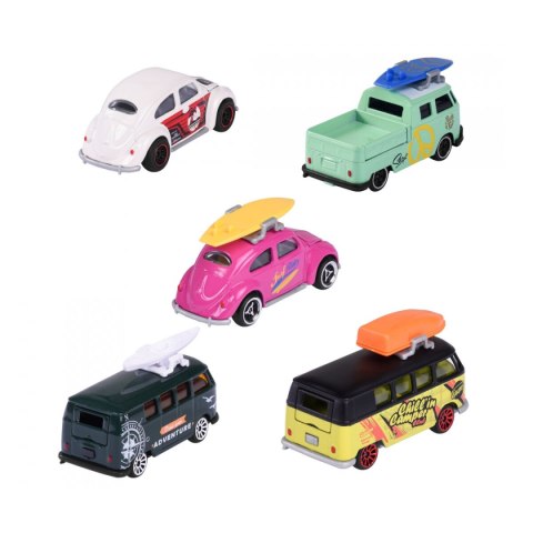 Zestaw Samochodów Majorette Volkswagen Originals Biały