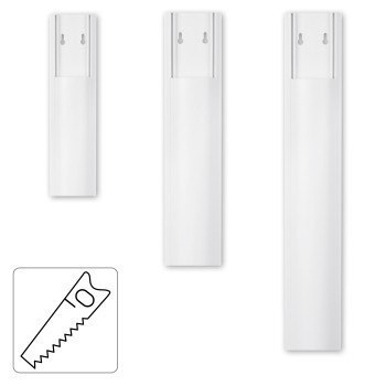 Maskownica do kabli samoprzylepna 180c Biała