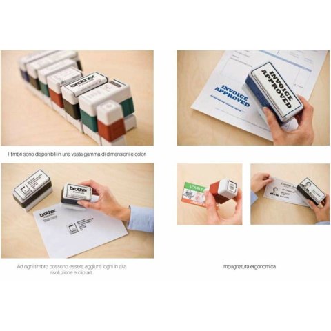 Mocowanie uszczelki Brother Niebieski (6 Sztuk)