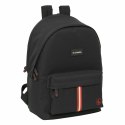 Plecak szkolny El Ganso +usb el ganso basics Czarny 31 x 44 x 18 cm