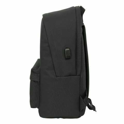 Plecak szkolny El Ganso +usb el ganso basics Czarny 31 x 44 x 18 cm