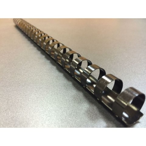 Spirale spinające Fellowes 5330702 Czarny 8 mm A4 PVC Plastikowy (25 Sztuk)