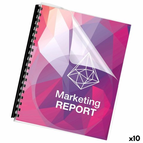 Spirale spinające Fellowes 5330702 Czarny 8 mm A4 PVC Plastikowy (25 Sztuk)