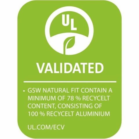 Patelnia GSW Aluminium 100 % recyklingu Naturalny Ø 24 cm