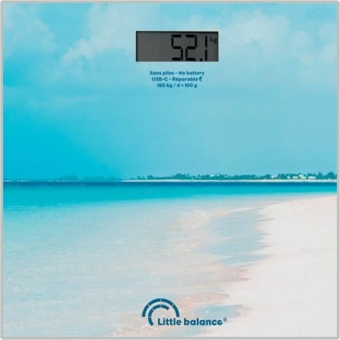 Cyfrowa Waga Łazienkowa Little Balance Caribe Niebieski