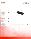 Dysk SSD T500 1TB M.2 NVMe 2280 PCIe40 7300/6800 Radiator