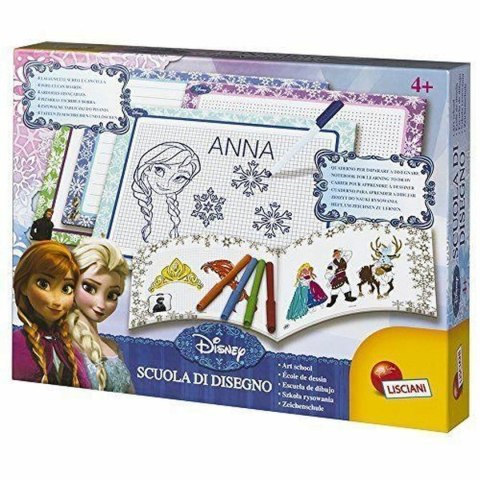Notatnik z kolorowankami Disney FROZEN Wielokolorowy
