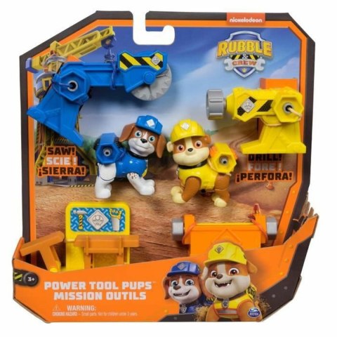 Figurki Superbohaterów Spin Master RUBEN The Paw Patrol 2 Części (2 Sztuk)