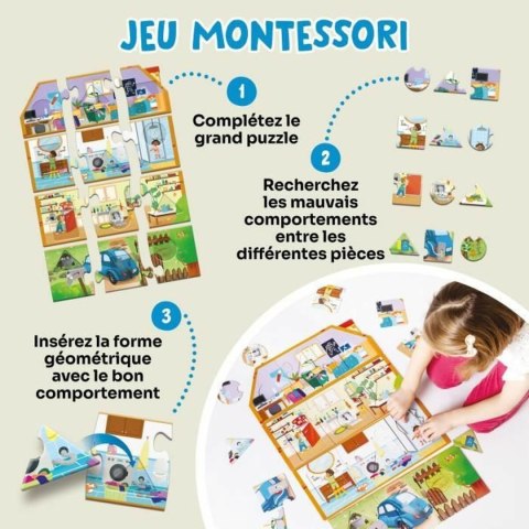 Układanka puzzle Adventerra Montessori