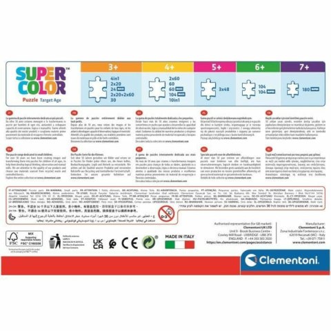 Układanka puzzle Clementoni Jurassic World (3 Sztuk)