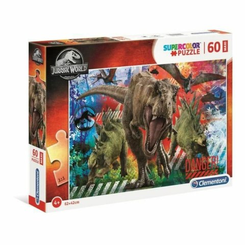 Układanka puzzle Clementoni Jurassic World 68 x 48 cm 60 Części