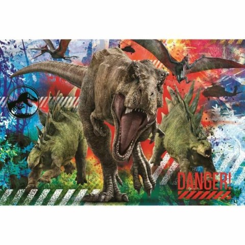 Układanka puzzle Clementoni Jurassic World 68 x 48 cm 60 Części