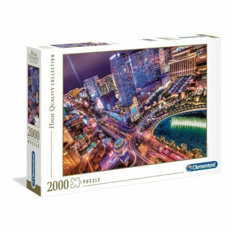 Układanka puzzle Clementoni Las Vegas 97,5 x 66,8 cm 2000 Części