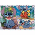Układanka puzzle Clementoni Stitch 104 Części (4 Sztuk)