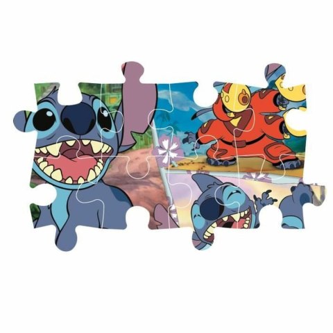 Układanka puzzle Clementoni Stitch 104 Części (4 Sztuk)