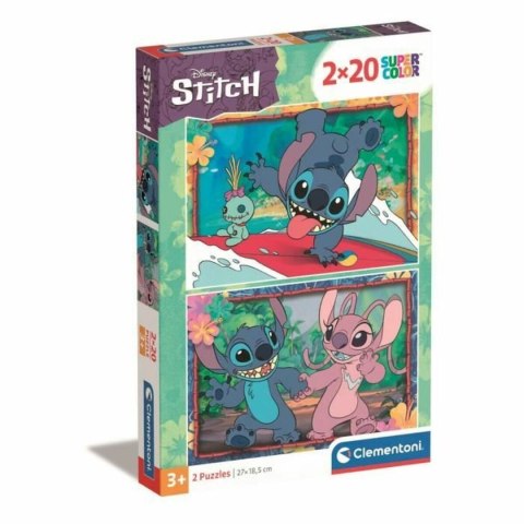 Układanka puzzle Clementoni Stitch 2 Części (2 Sztuk)