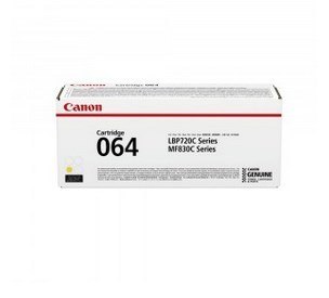 Canon 064 kaseta z tonerem 1 szt. Oryginalny Żółty