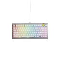 Klawiatura gamingowa Glorious GMMK 3 Pro HE 75% Custom Gaming-Tastatur - Pre-Built, Fox HE Switches, Silber