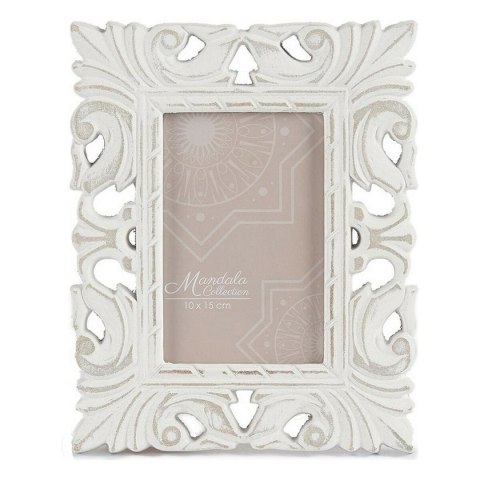 Ramka na Zdjęcia Gift Decor Biały Drewno MDF Drewno eukaliptusowe (6 Sztuk)