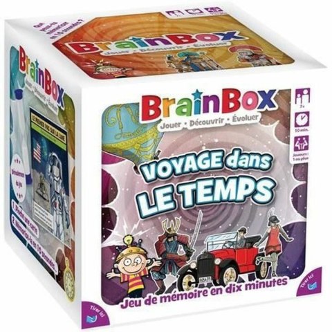 Gra Planszowa Asmodee BrainBox de viajes en el tiempo 12 x 12 x 12 cm