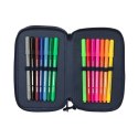 Piórnik Safta New edition Granatowy 12,5 x 19,5 x 5,5 cm 37 Części