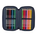 Piórnik Safta New edition Granatowy 12,5 x 19,5 x 5,5 cm 37 Części