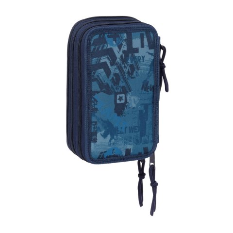 Piórnik Safta New edition Granatowy 12,5 x 19,5 x 5,5 cm 37 Części