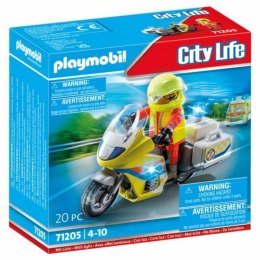 Zestaw Samochodów Playmobil 71205 Motocykl 20 Części