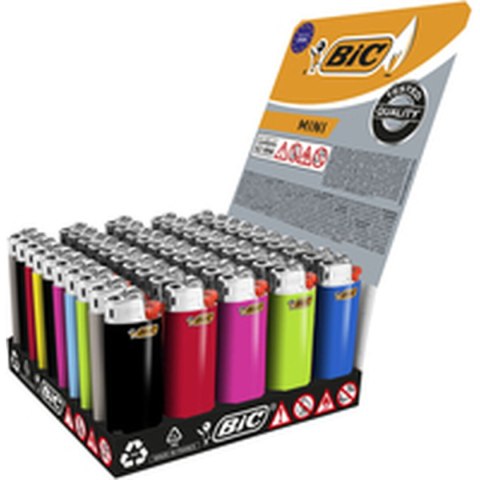 Zapalniczka Bic mini j25 Wielokolorowy 50 Sztuk
