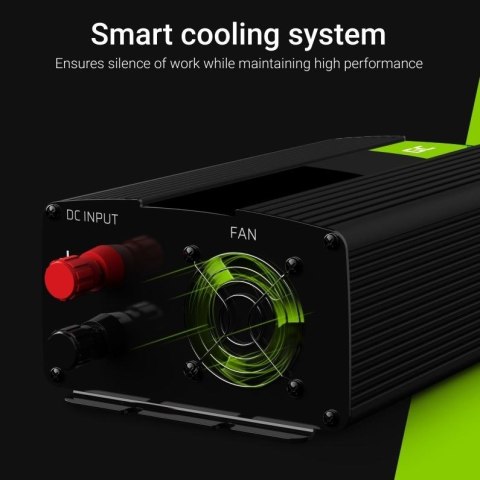 Przetwornica Napięcia Inwerter 12V na 230V 1000W/2000W Modyfikowana sinusoida