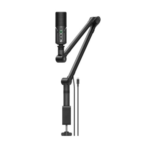 Sennheiser PROFILE STREAMING SET - Mikrofon streamingowy, pojemnościowy, kardioidalny, ramię ze zintegrowaną szyną na kable, 3-m