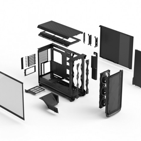 Obudowa Meshify 3 XL Black RGB TG Light Tint