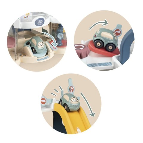 Garaż Parking z Samochodami Smoby First Garage