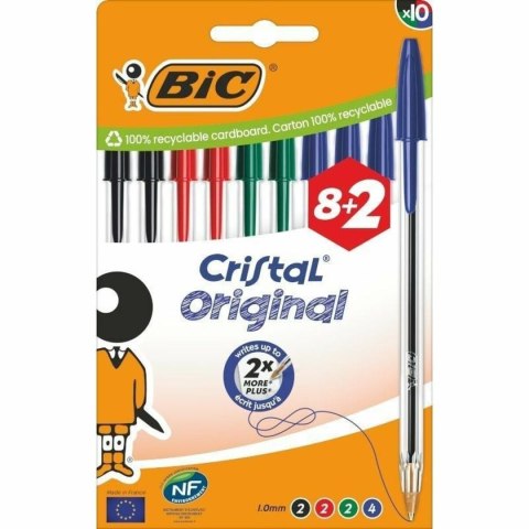 Zestaw długopisów Bic Cristal Original 516355