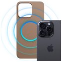 Etui 3MK Hardy MagSilicone do Apple iPhone 14 Pro ciemnozłoty