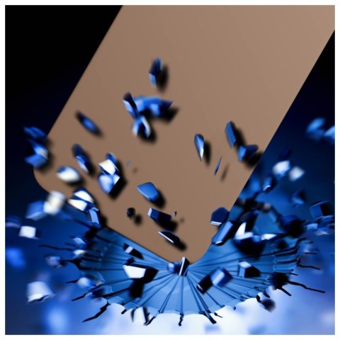 Etui 3MK Hardy MagSilicone do Apple iPhone 14 Pro ciemnozłoty