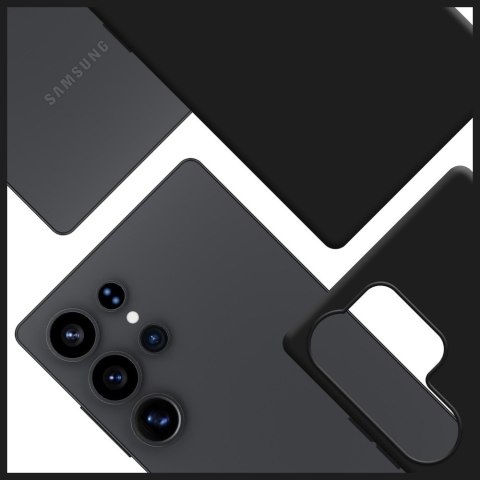 Etui 3MK Hardy MagSilicone do Samsung Galaxy S25 Ultra czarny