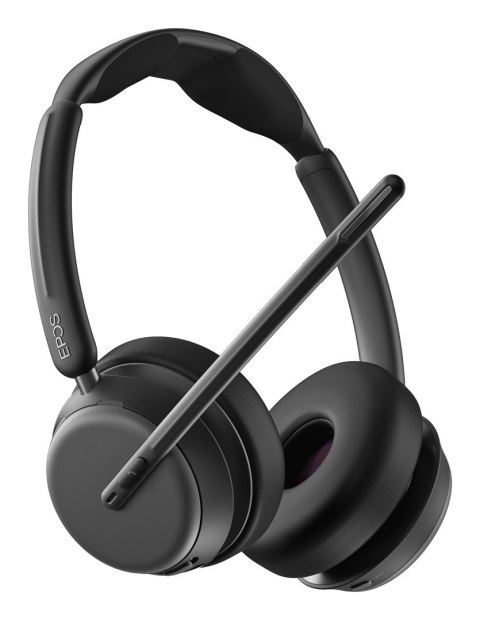 Zestaw słuchawkowy EPOS IMPACT 1061 ANC Bezprzewodowy Opaska na głowę Biuro/centrum telefoniczne Bluetooth Podstawka do ładowani