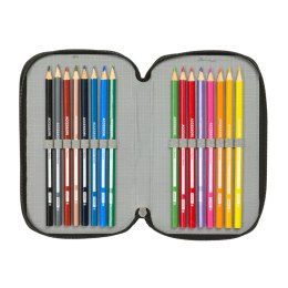 Piórnik Hot Wheels Wielokolorowy 12,5 x 19,5 x 5,5 cm 37 Części