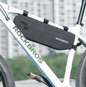 Sakwa rowerowa Rockbros AS-043 na rzepy 3l - czarna