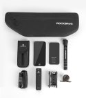 Sakwa rowerowa Rockbros AS-043 na rzepy 3l - czarna