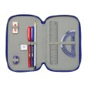 Piórnik potrójny Atlético Madrid Niebieski Biały Czerwony 12,5 x 19,5 x 5,5 cm 37 Części