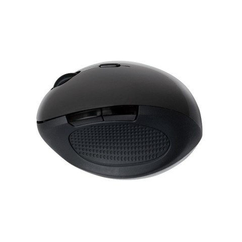 Mysz optyczna radiowa 2.4GHz 1600dpi ergonomiczna czarna