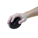 Mysz optyczna radiowa 2.4GHz 1600dpi ergonomiczna czarna
