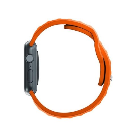 3MK Silicone Watch Strap pomarańczowy/orange dla Apple Watch 42/44/45/49mm