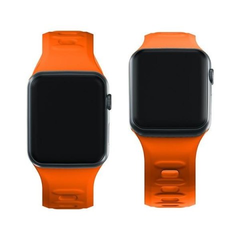 3MK Silicone Watch Strap pomarańczowy/orange dla Apple Watch 42/44/45/49mm