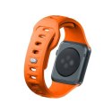 3MK Silicone Watch Strap pomarańczowy/orange dla Apple Watch 42/44/45/49mm