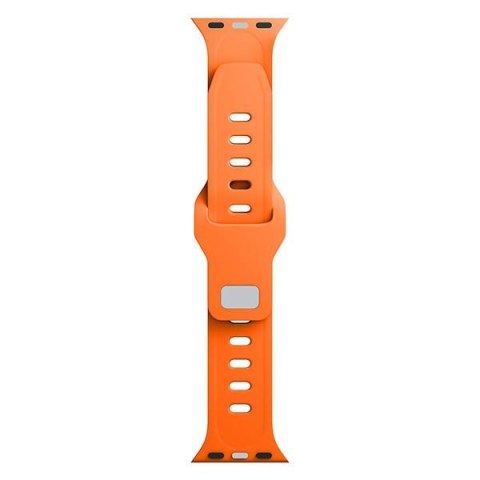 3MK Silicone Watch Strap pomarańczowy/orange dla Apple Watch 42/44/45/49mm
