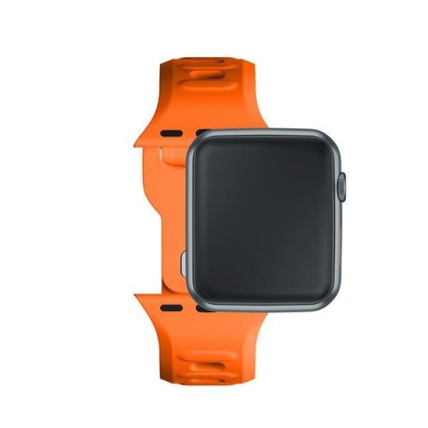 3MK Silicone Watch Strap pomarańczowy/orange dla Apple Watch 42/44/45/49mm