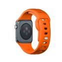 3MK Silicone Watch Strap pomarańczowy/orange dla Apple Watch 42/44/45/49mm